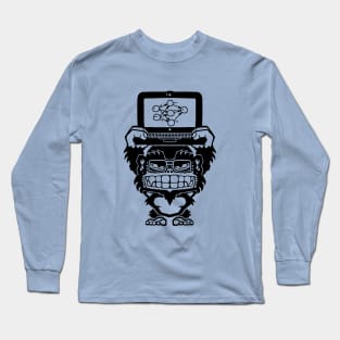 Ikari Monkey Neural Network Trainer Long Sleeve T-Shirt